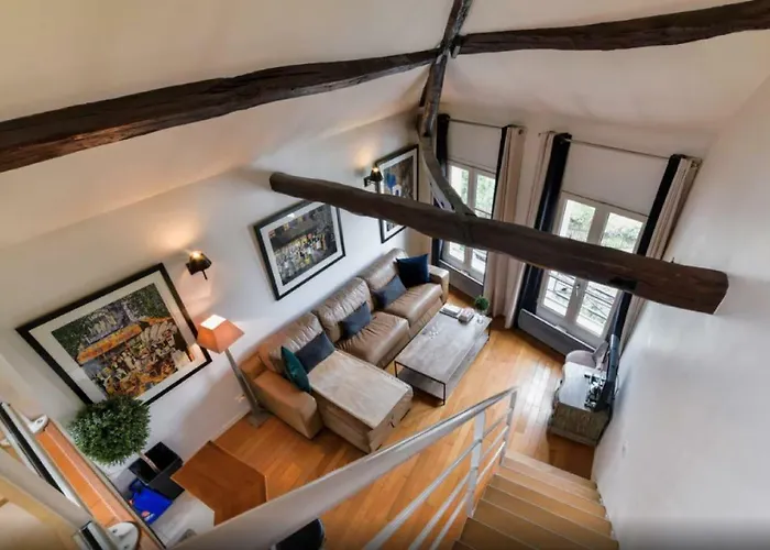 Daire Luxurious Duplex - Of Montmartre *